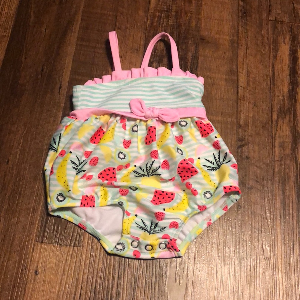 Strawberry swim suit